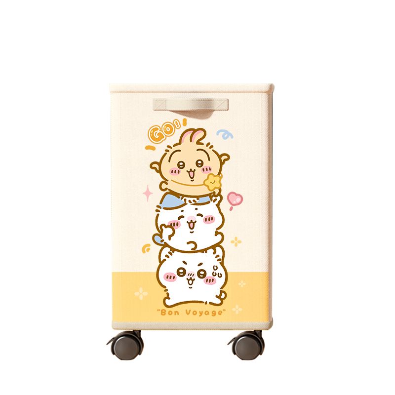 Home Bathroom Organizer - Chiikawa, Hachiware, Usagi Keranjang Penyimpanan Beroda