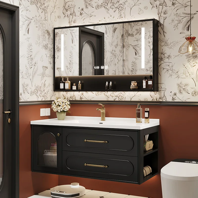 Home Bathroom Vanity Combo - Lemari Kamar Mandi Mewah Prancis Keramik