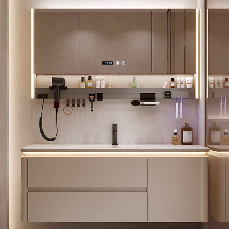 Home Bathroom Vanity Combo - Lemari Kamar Mandi Sederhana Modern Wastafel