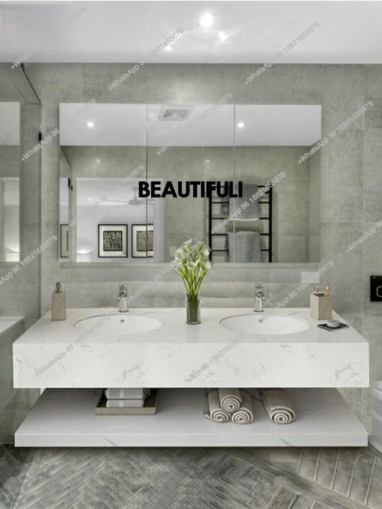 Home Bathroom Vanity Combo - kamar mandi mewah modern yang dapat
