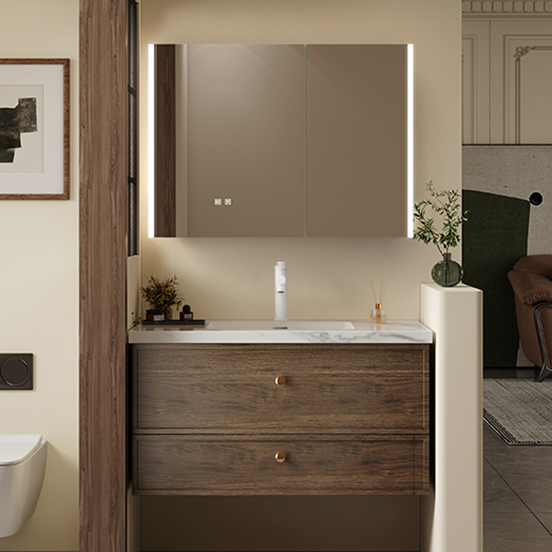 Home Bathroom Vanity Combo - Rak Toilet Kamar Mandi, Partisi Sudut,