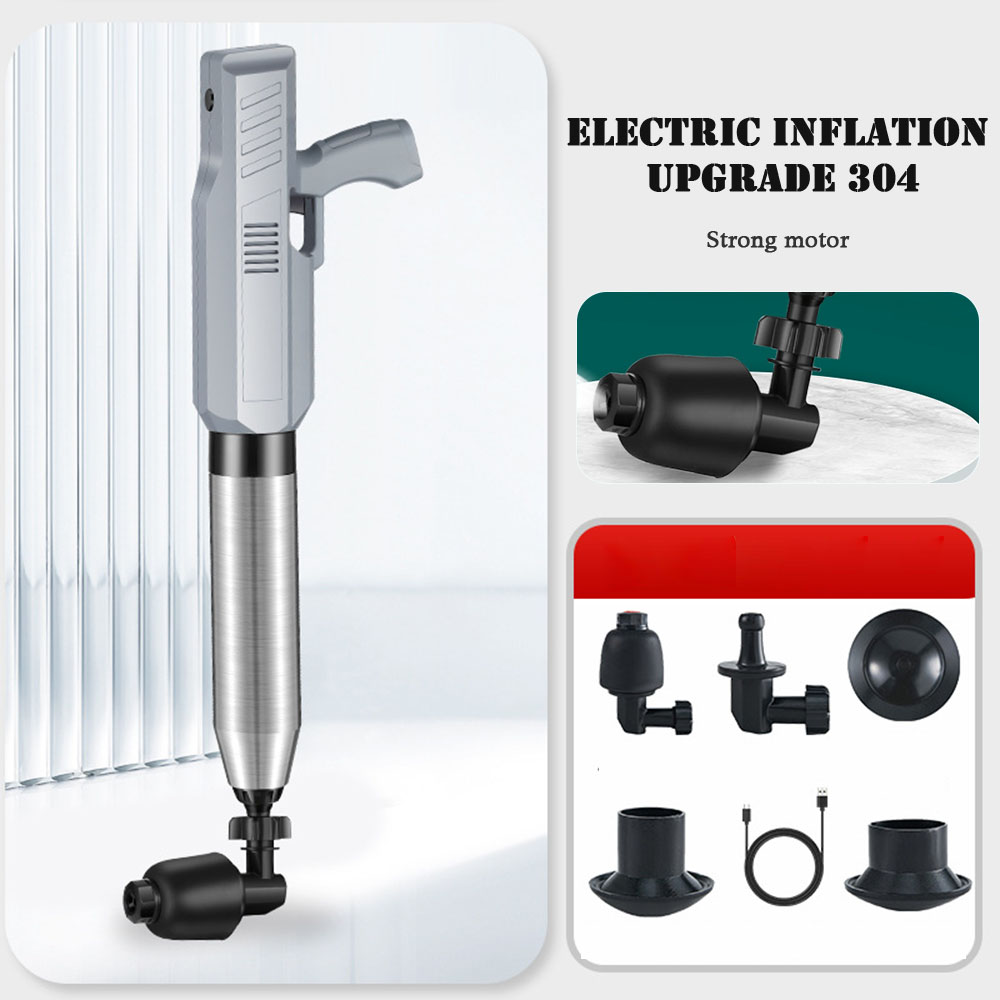 Plunger Toilet - Plunger Toilet elektrik kuat antipercikan, saluran