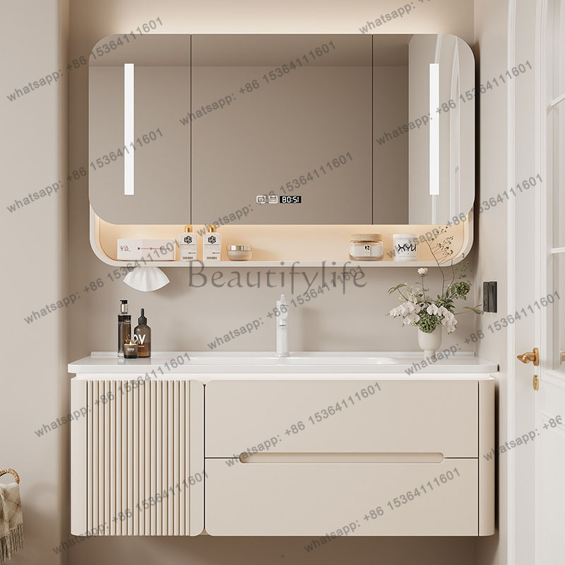 Home Bathroom Vanity Combo - LJYLuxury Lemari Kamar Mandi Modern Organizer