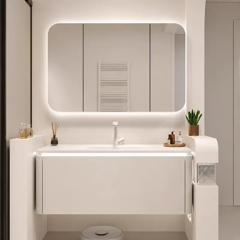 Home Bathroom Vanity Combo - Kabinet Kamar Mandi Terintegrasi Keramik dengan