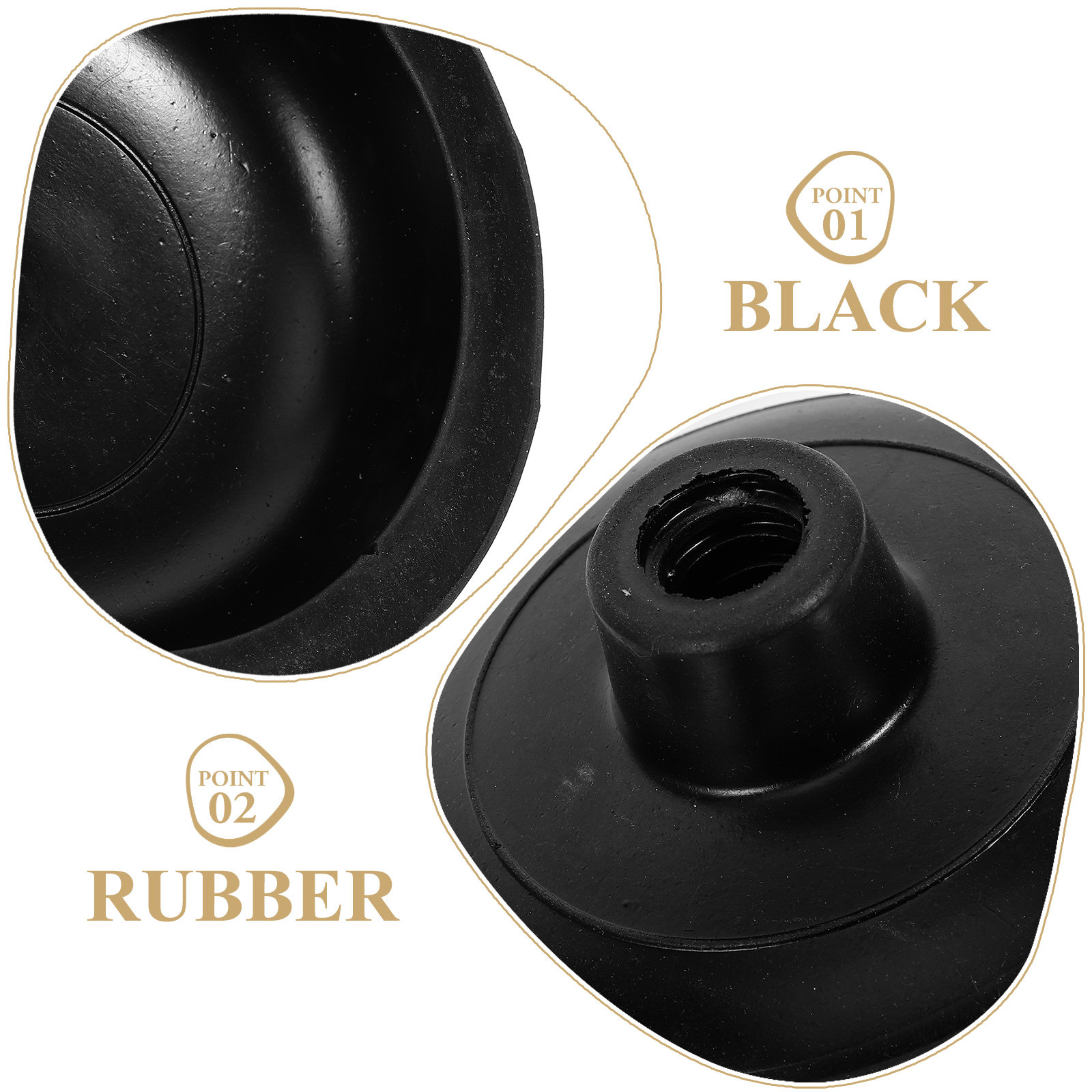 2Pcs Kepala Pengganti Plunger  - Plunger Toilet ulasan dan harga
