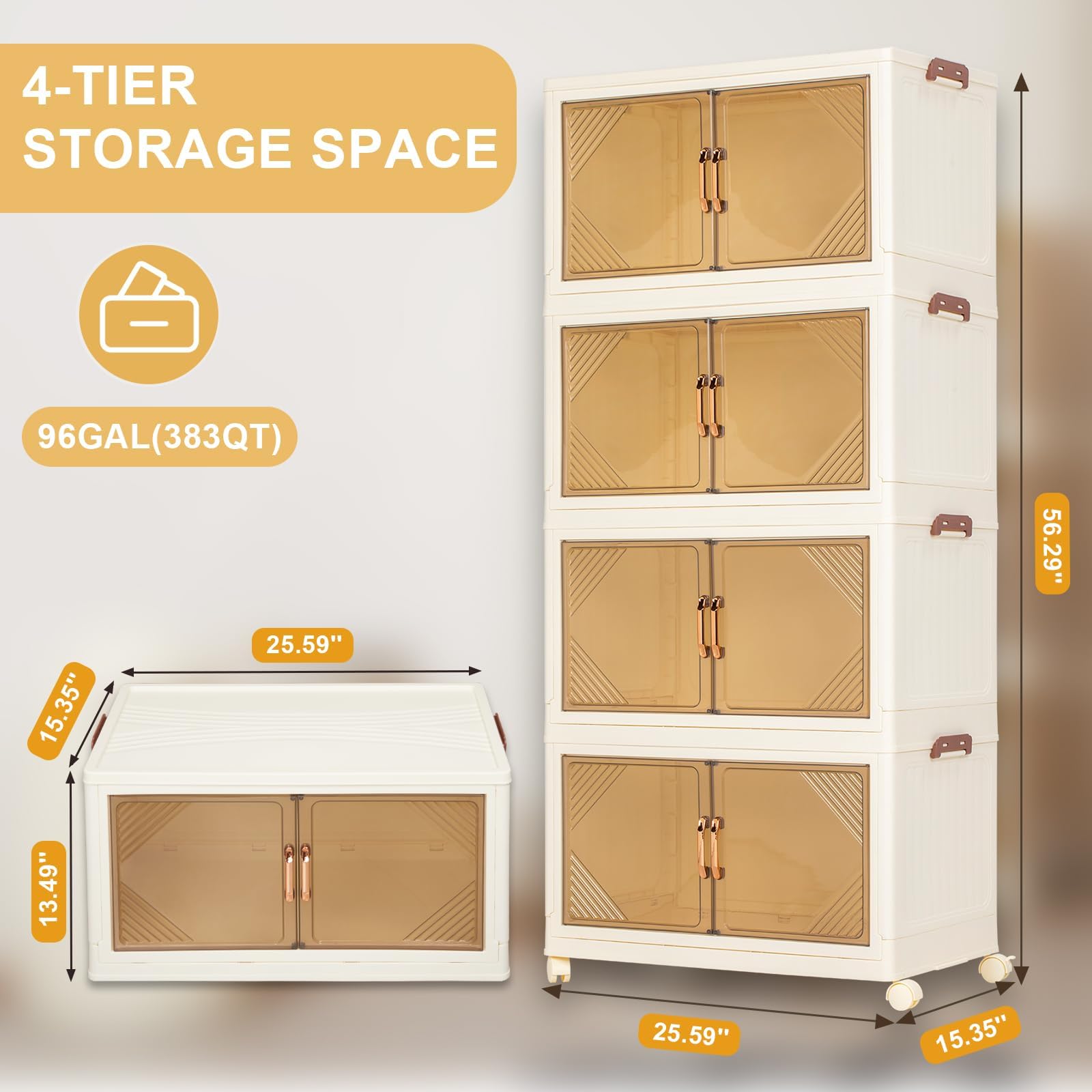 Rak Penyimpanan Beroda 4 Tingk - Home Essentials Bathroom Storage ulasan dan harga