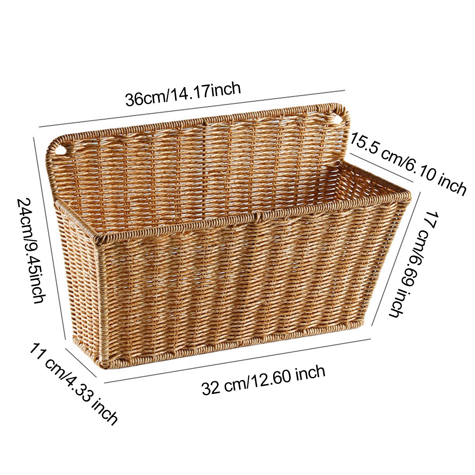 Keranjang Penyimpanan Anyaman  - Home Essentials Bathroom Storage ulasan dan harga