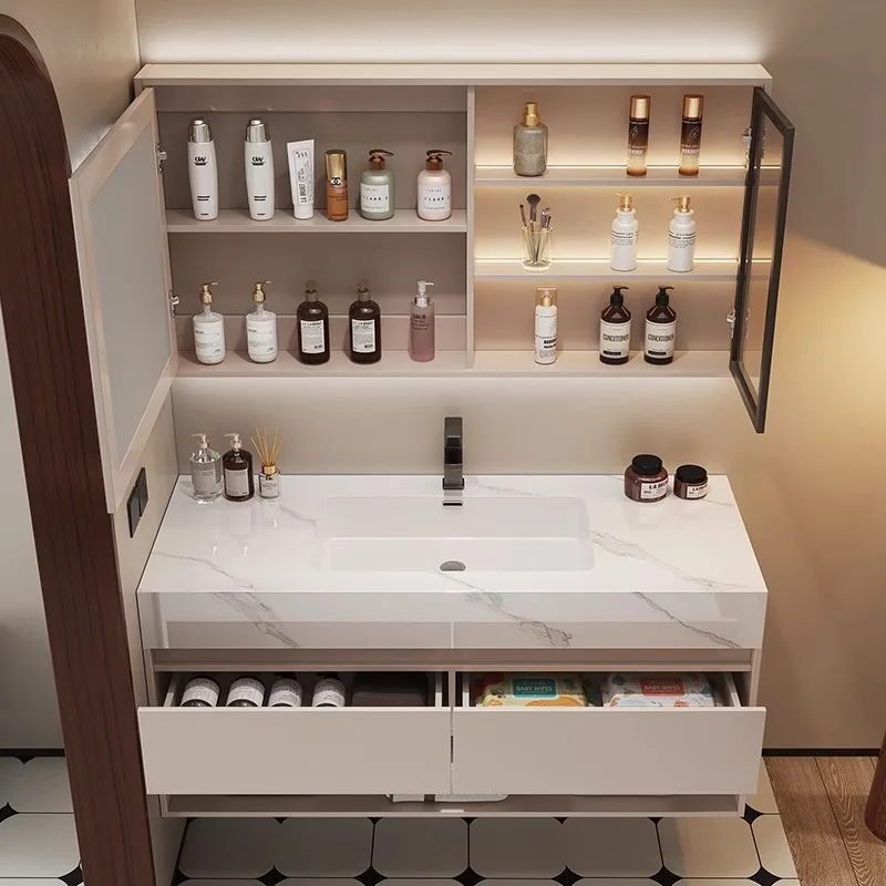 Meja Rias Kamar Mandi Modern d - Home Bathroom Vanity Combo ulasan dan harga