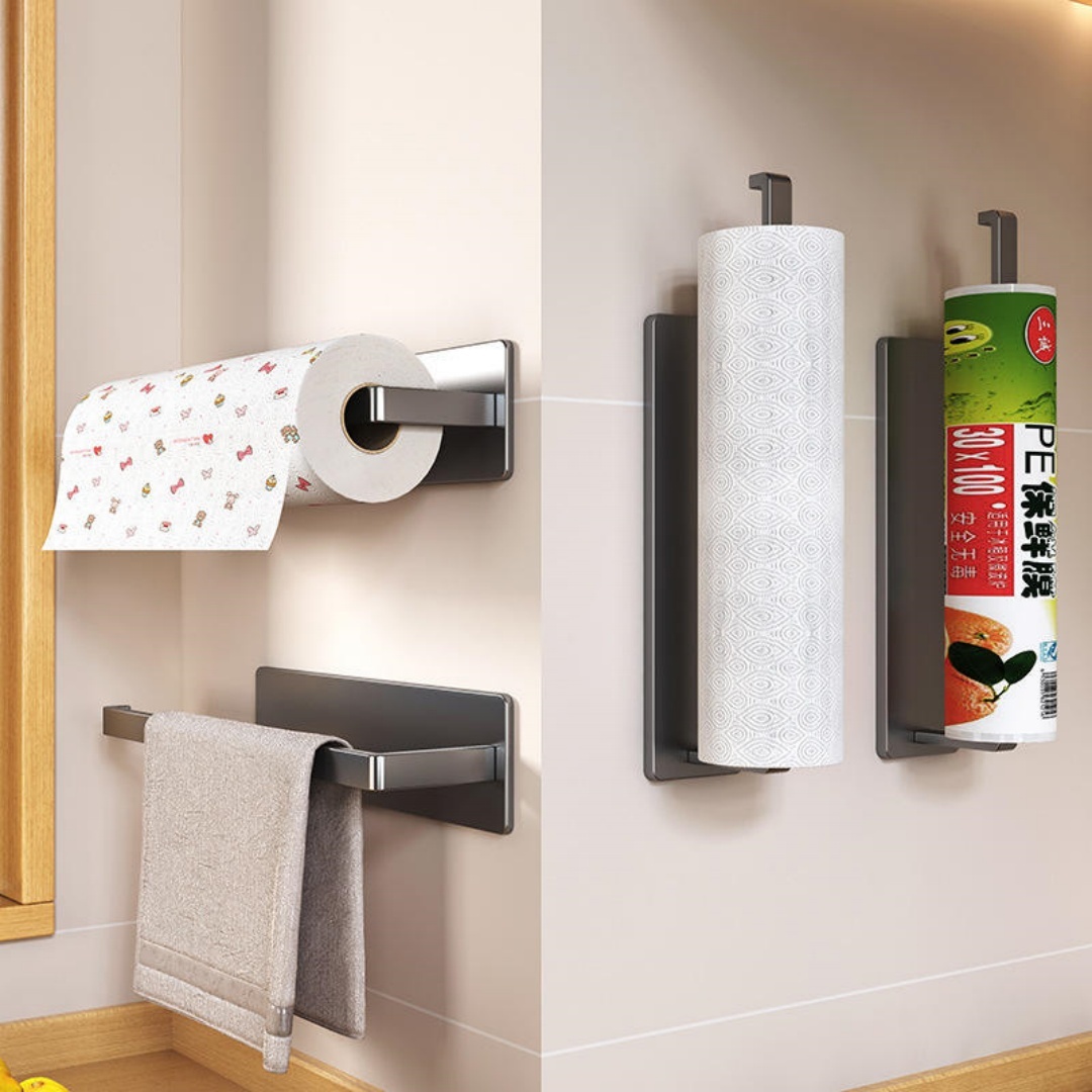 Tempat Tisu Dinding, Tanpa Per - Home Essentials Bathroom Storage ulasan dan harga