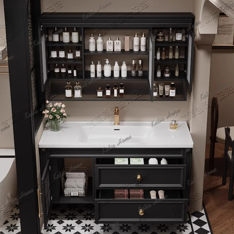 Lemari Kamar Mandi Wastafel To - Home Bathroom Vanity Combo ulasan dan harga