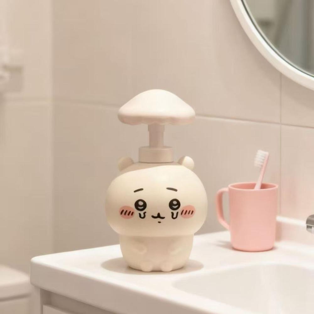 Botol Dispenser Hachiware Chii - Home Edit Bathroom Storage ulasan dan harga