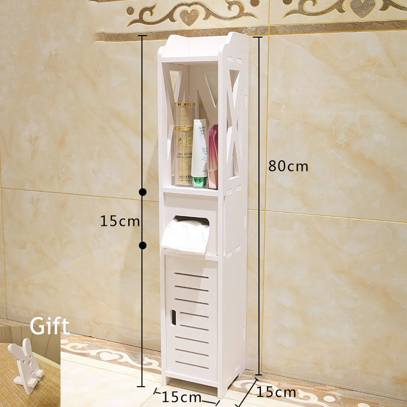 Rak penyimpanan berdiri lantai - Home Bathroom Vanity Combo ulasan dan harga