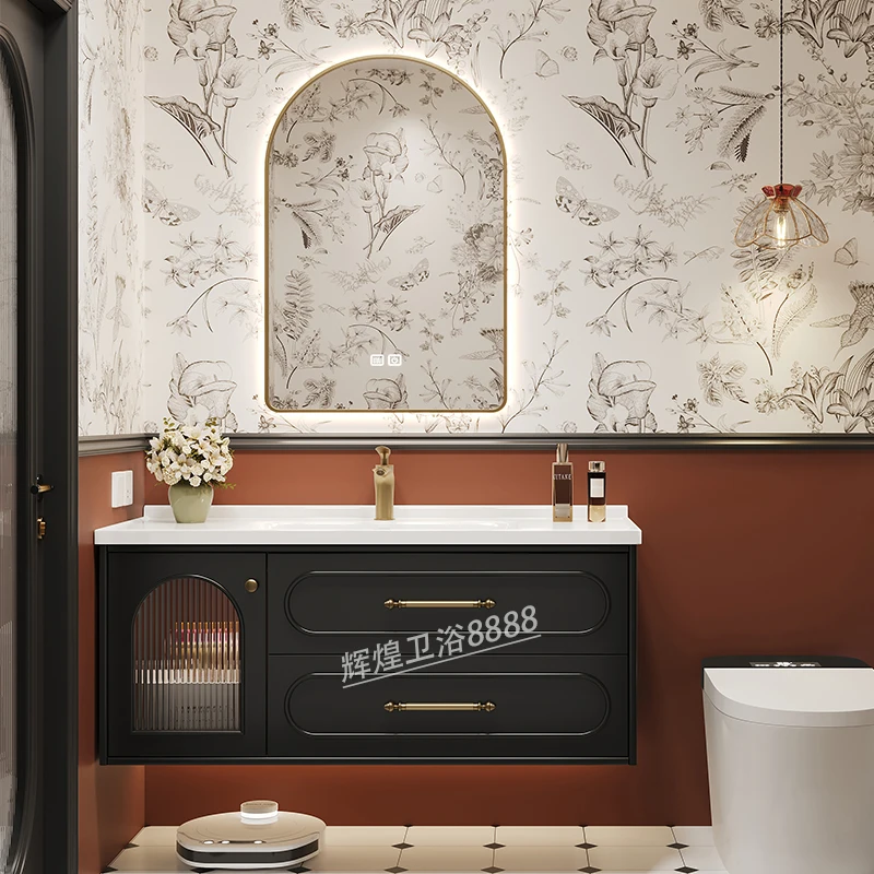 Lemari Kamar Mandi Mewah Pranc - Home Bathroom Vanity Combo ulasan dan harga