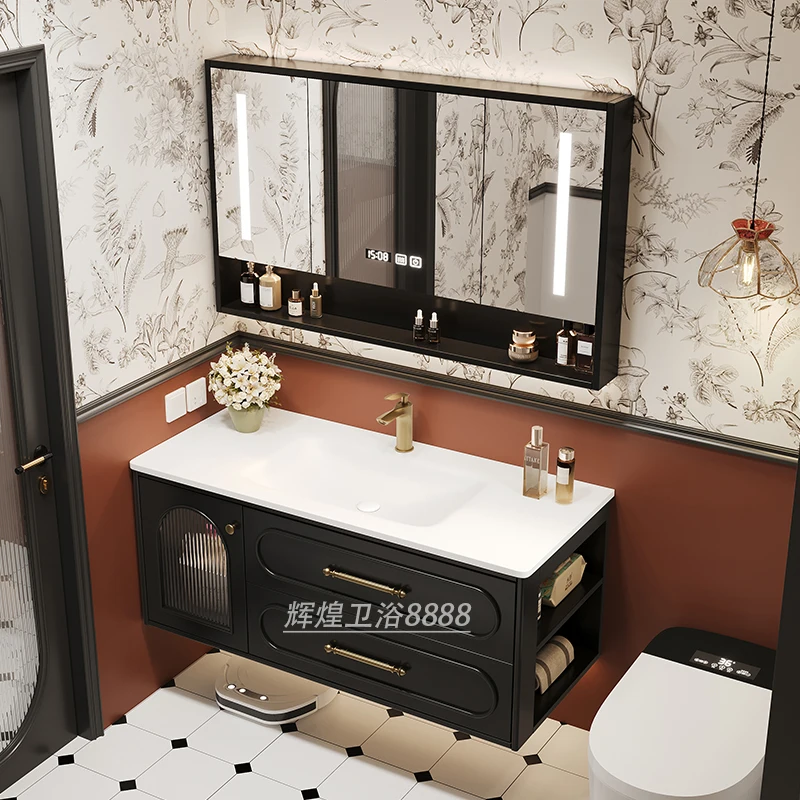 Lemari Kamar Mandi Mewah Pranc - Home Bathroom Vanity Combo ulasan dan harga