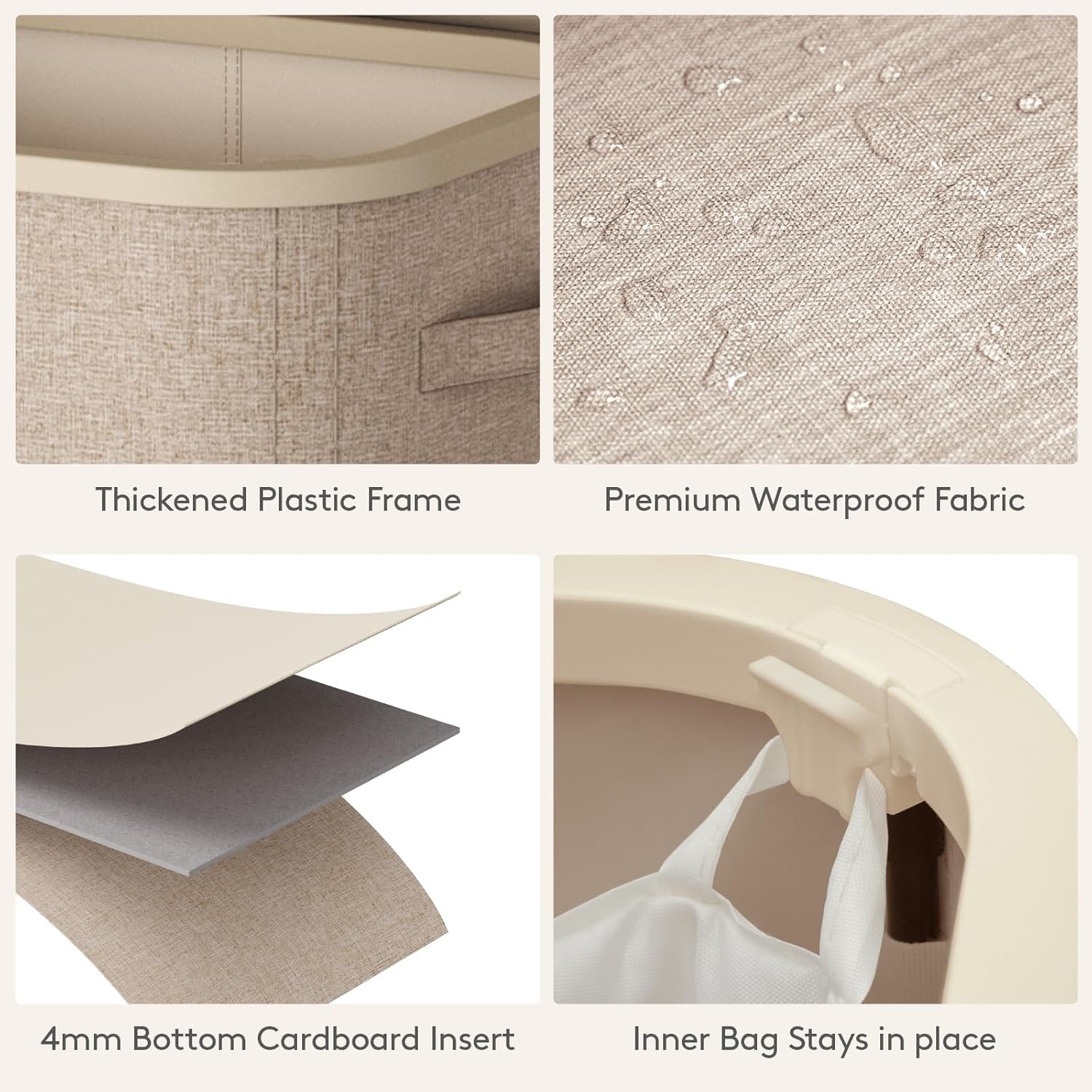 Keranjang Cucian Plastik Ekstr - Home Essentials Bathroom Storage ulasan dan harga