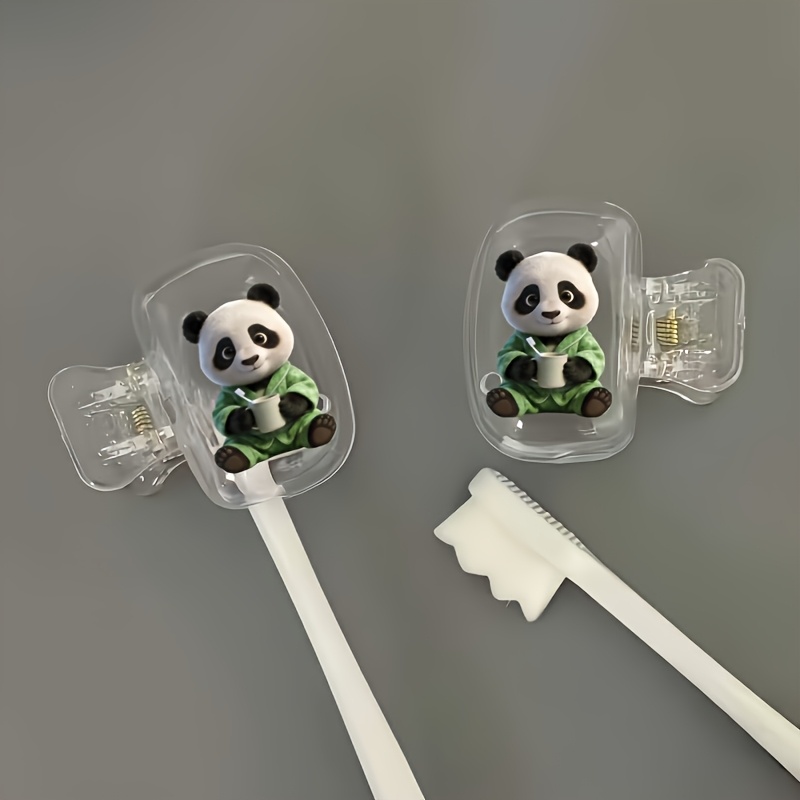 Panda Lucu dengan Piyama Hijau - Home Essentials Bathroom Storage ulasan dan harga